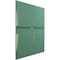 Ekena Millwork 19 5/8in. W x 19 5/8in. H Galveston EnduraWall Decorative 3D Wall Panel Covers 2.67 Sq. Ft. WP20X20GLFSM - alternate 6